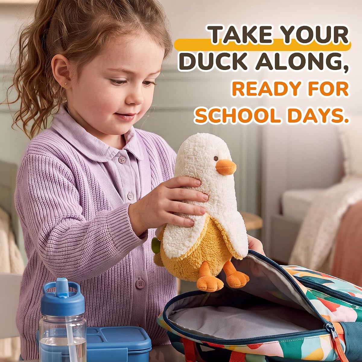 Banana Duck Plush — 7" — view 4