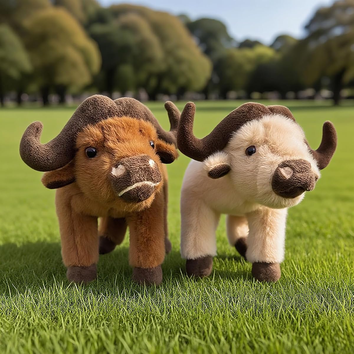 Bison Buffalo Plush Toys — 9.8" — view 2