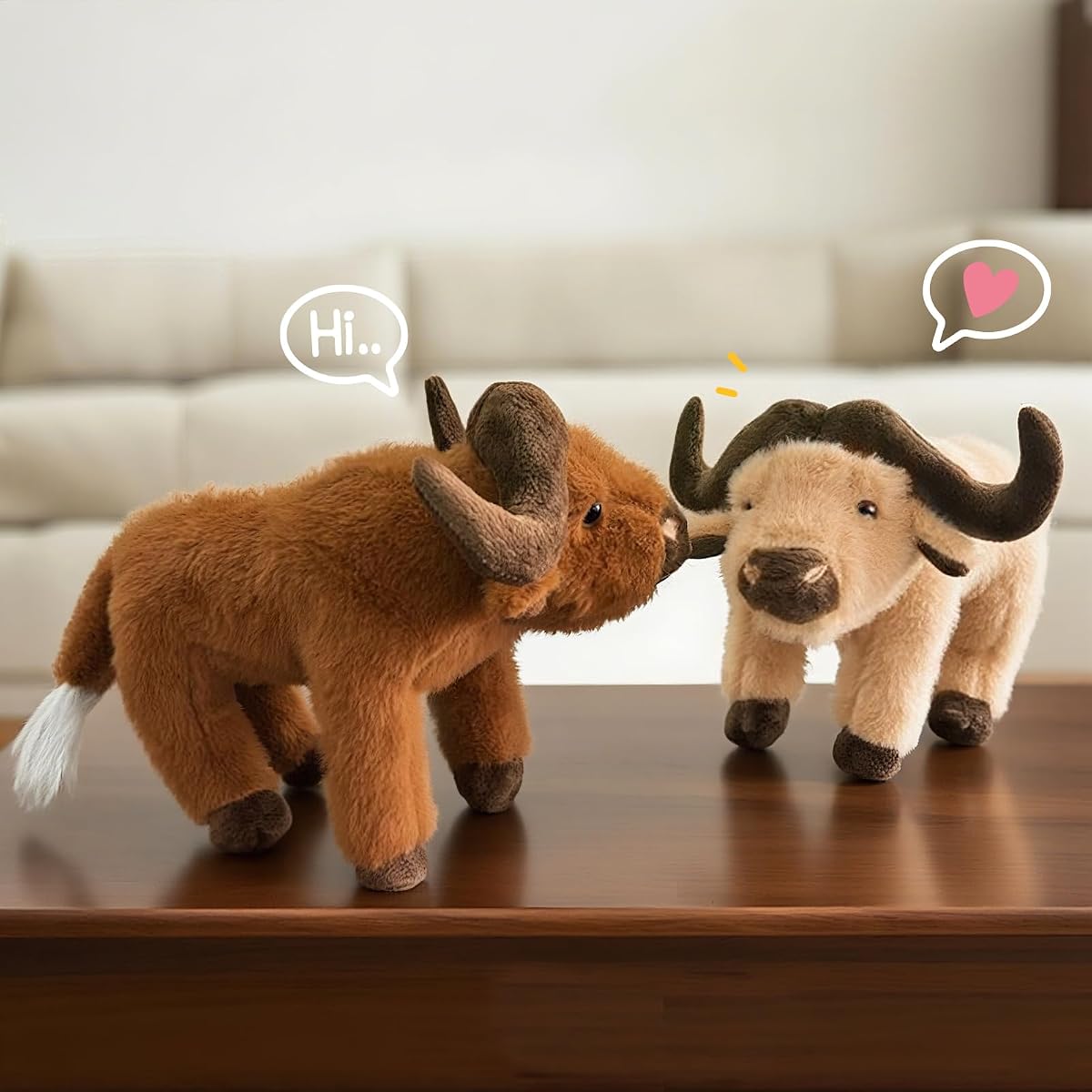 Bison Buffalo Plush Toys — 9.8" — view 5