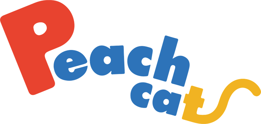 PEACH CAT wordmark