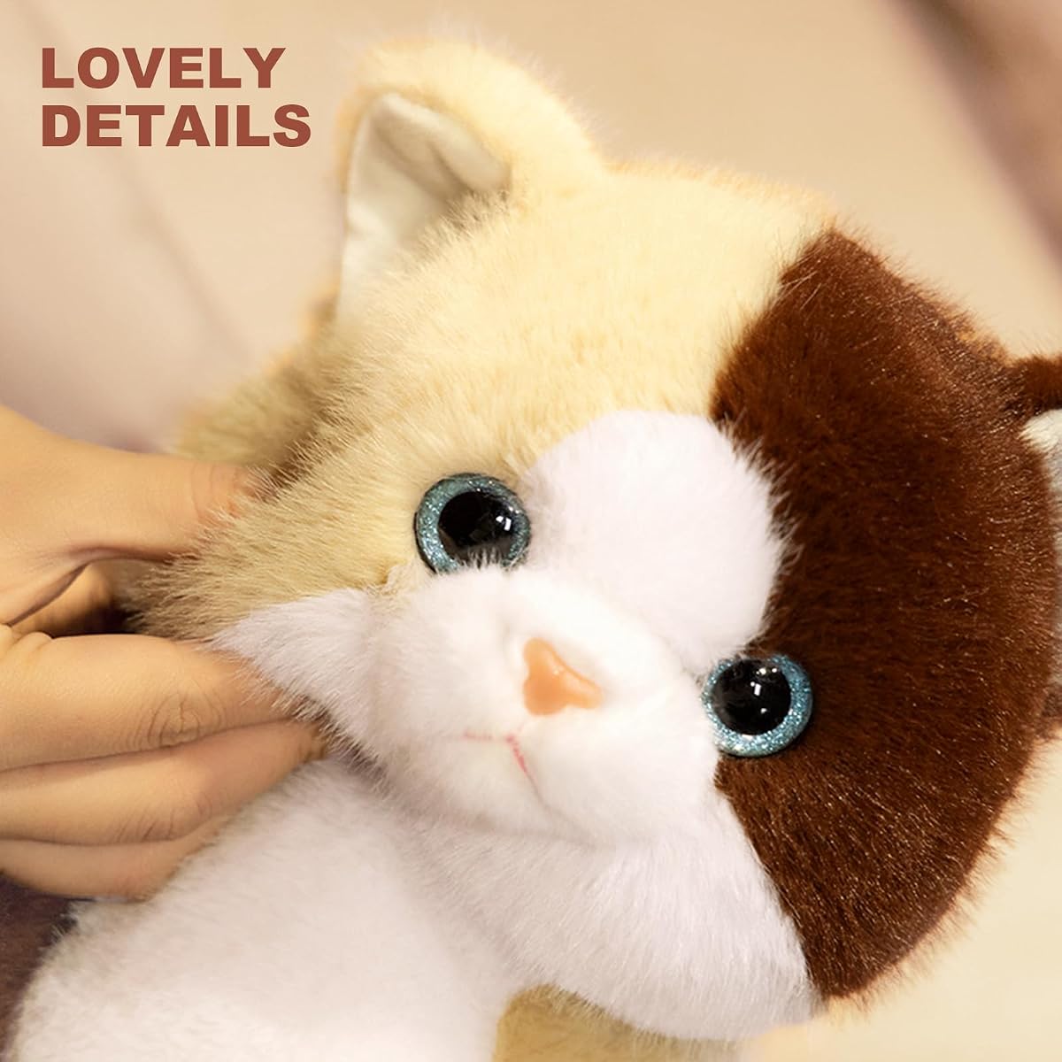 Calico Cat Kitten — 14" — view 3