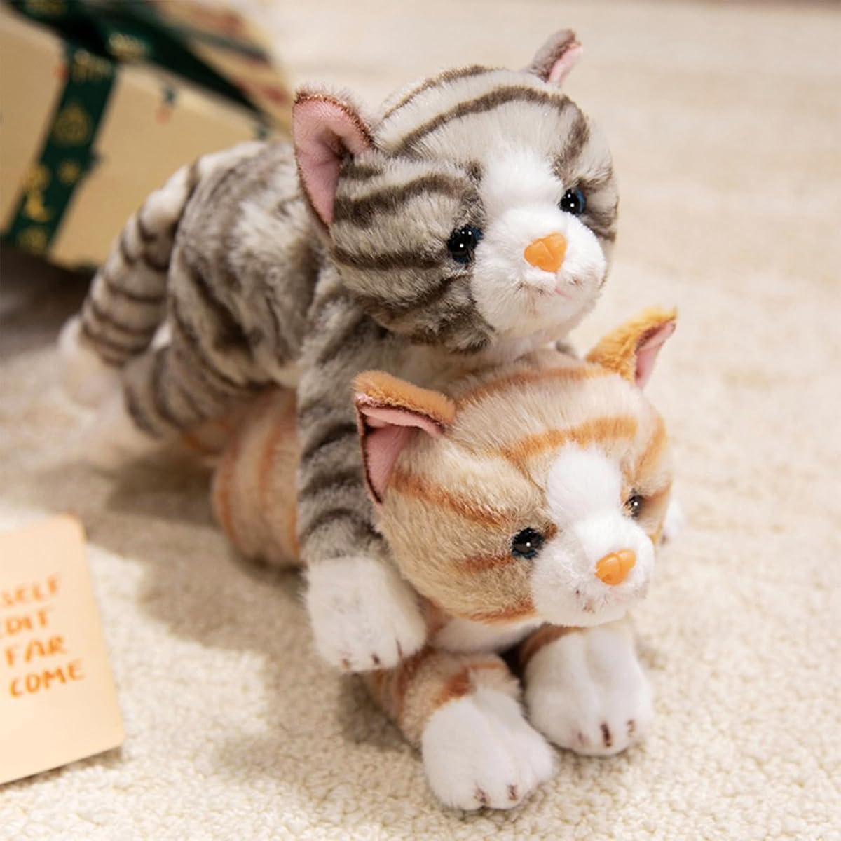 Striped Cat Realistic Kitten — 9.8" — view 5