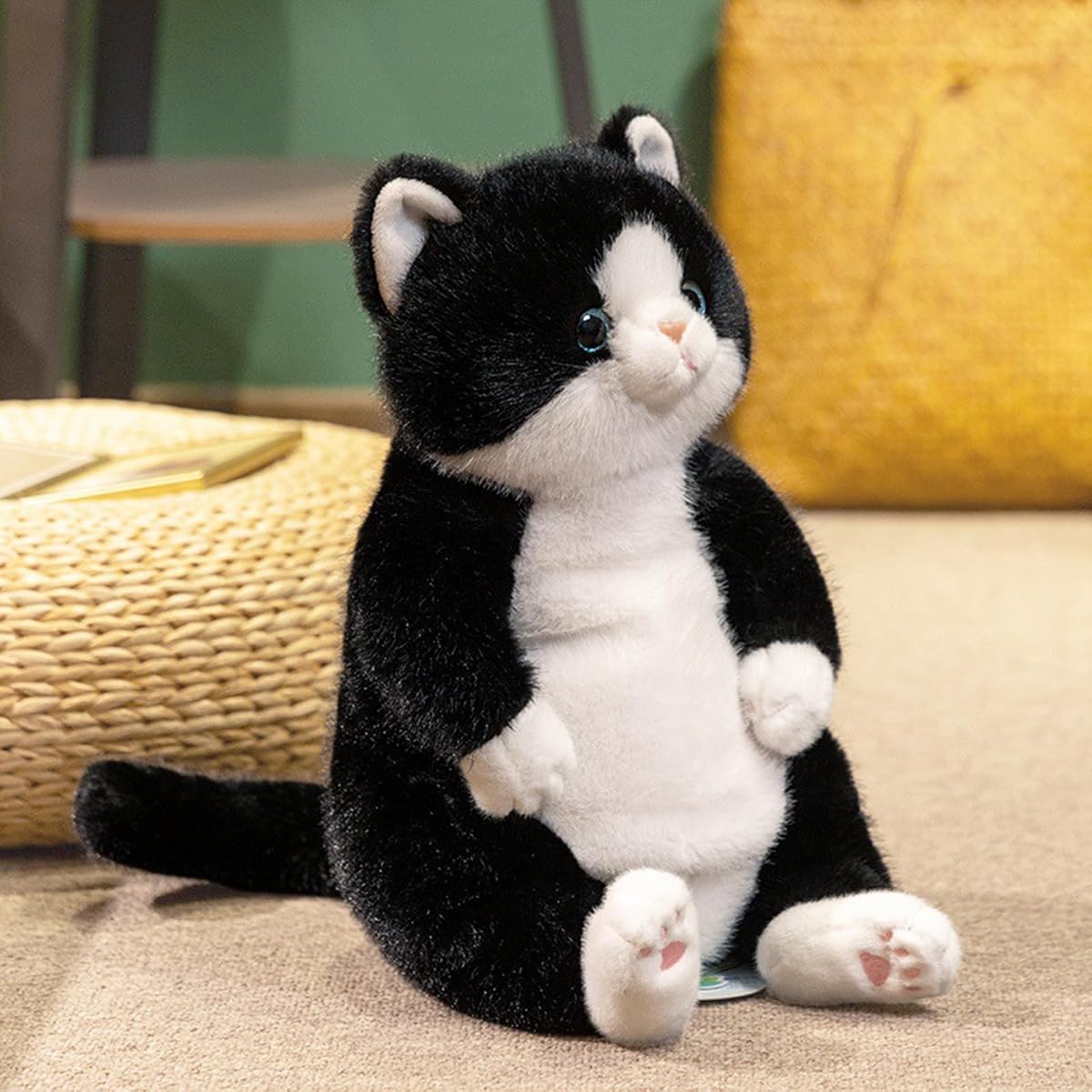 Tuxedo Cat Kitten — 14" — view 2