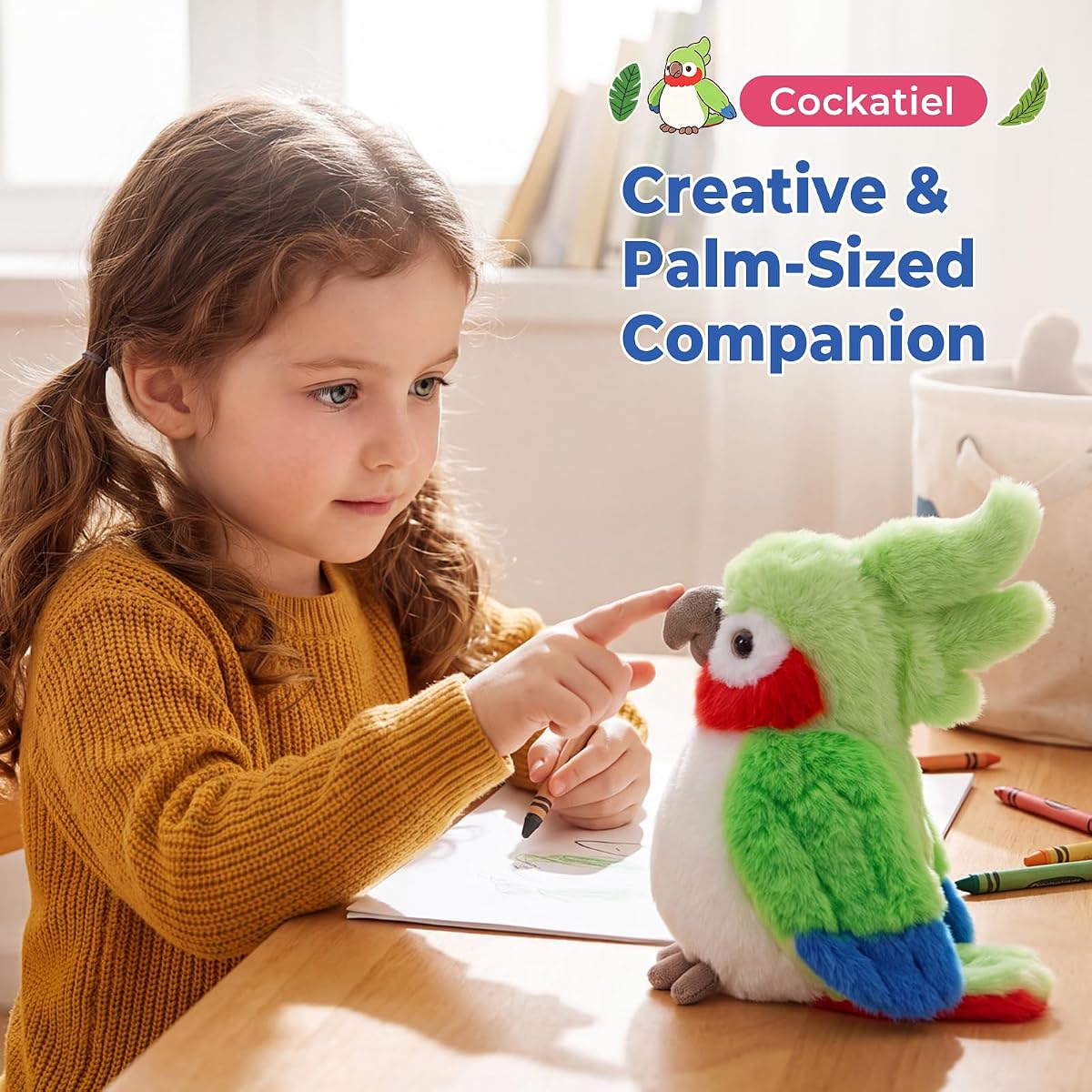 Cockatiel Bird Plush — view 3
