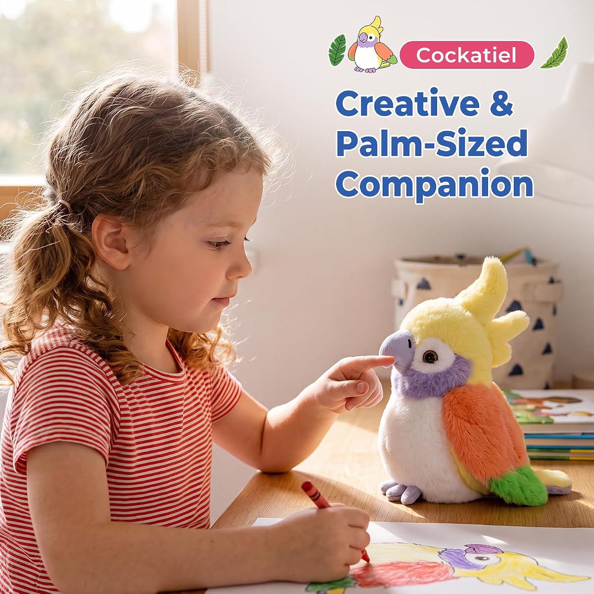 Cockatiel Bird Plush — view 4