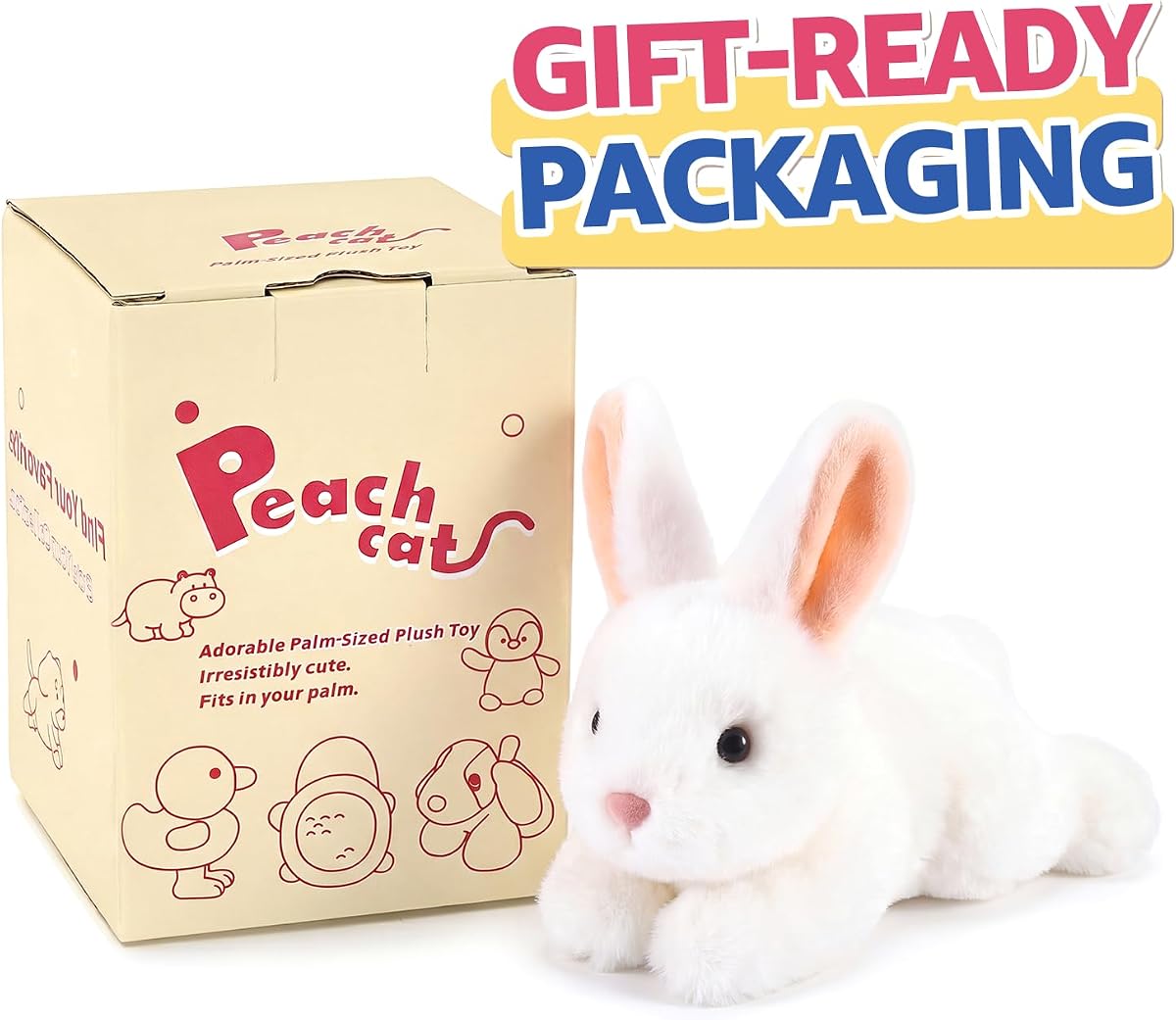 Easter Bunny White Rabbit Plush — view 3