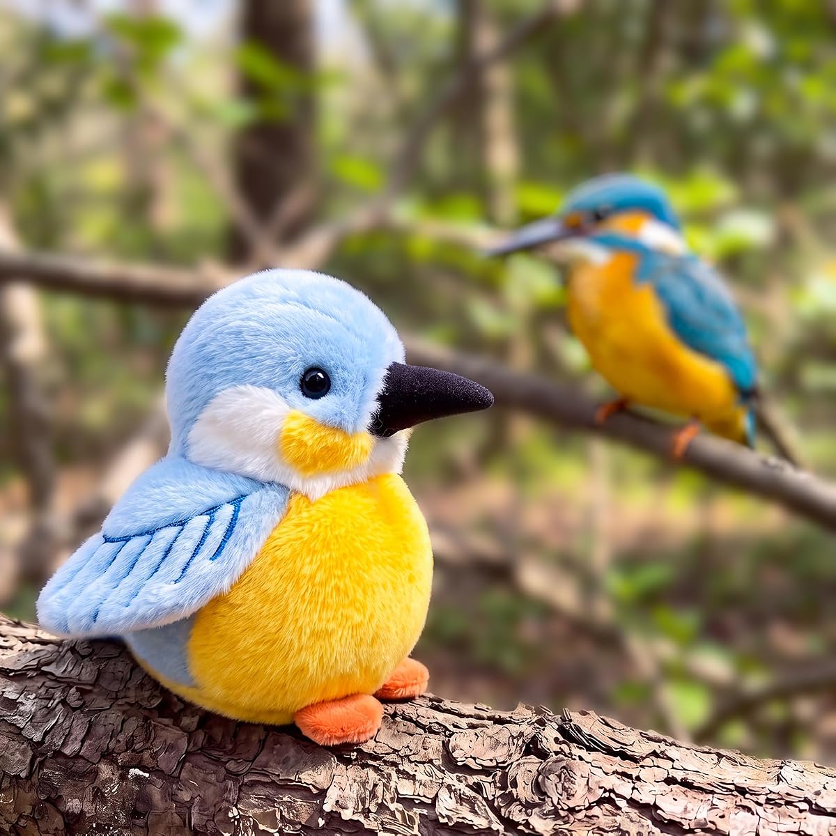 Kingfisher Bird Plush — view 3