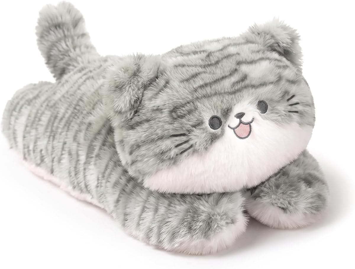Long Cat Plush Pillow Kitten Toys — 17.7" — view 2