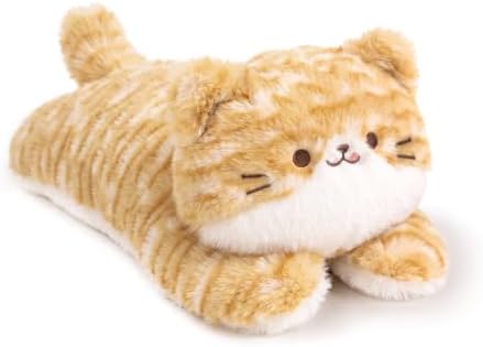 Long Cat Plush Pillow Kitten Toys — 17.7"