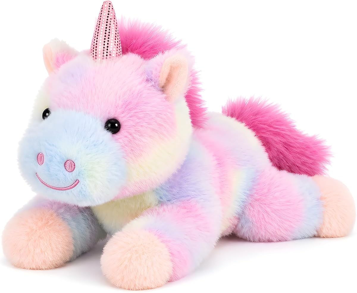 Pink Unicorn Plush — 9.8" — view 2